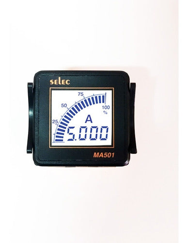 Digital Ammeter MA 501 48x48 Selec Single Phase 0