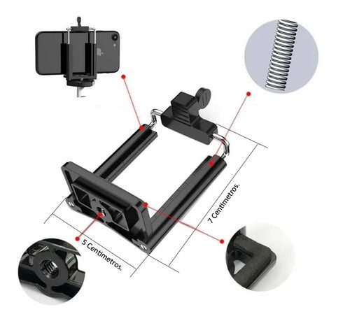 Flexible Spider Type Mobile Tripod for Action Cameras and Smartphones 2