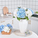 Waipfaru 2 Artificial Flowers Blue Hydrangeas Real Touch 4