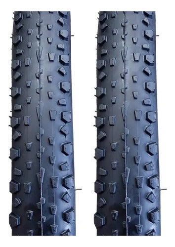 DSH Kit X 2 Cubierta Dsh Stone R29 X 2.10 Bicicleta Mtb Taco 0