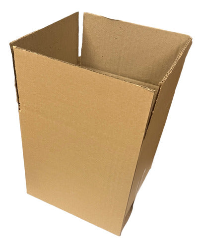 Set of 25 Corrugated Cardboard Boxes 20x20x20 for Packing, Moving, and Shipping 0