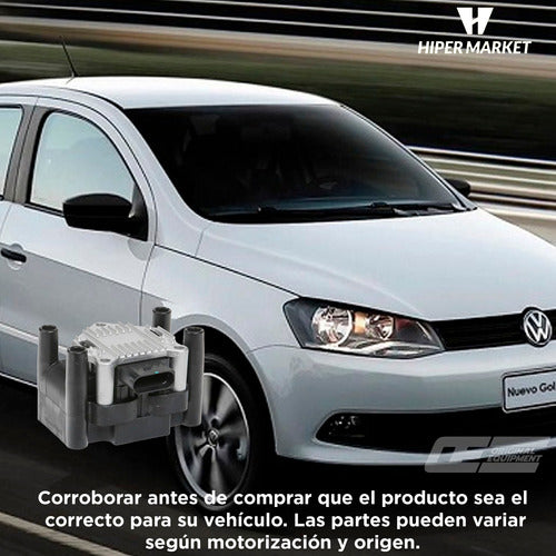 Bobina Encendido Vw Gol Trend Fox Suran Saveiro Voyage 1.6 1