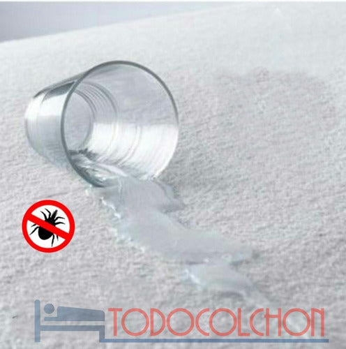 Cubre Colchon Impermeable Cuna Toalla Y Pvc 140x80 Todocolch 3