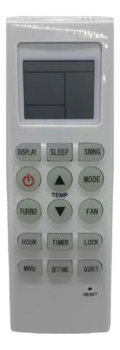 Standard Electric AR858 Air Conditioner Remote Control 0