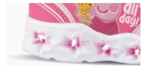 Footy Zapatillas Peppa Pig Luz Led Niñas 2