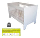 Convertible 5 in 1 Infant Crib Co-sleeper Desk with Removable Rail 3