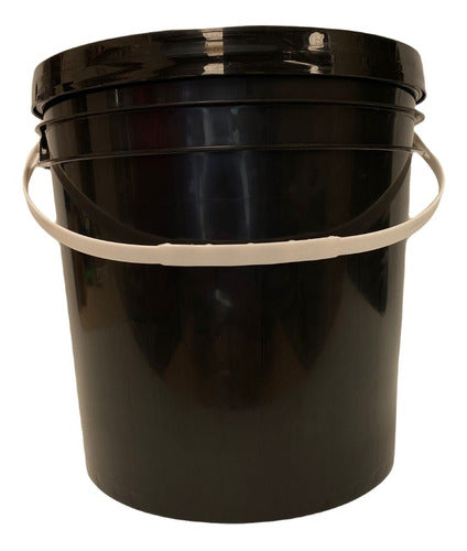 Shopdyf Black 4 Liters Liquid Bucket x10 0