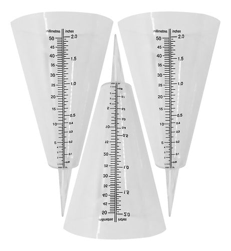 Medidor De Chuva, Copo De Chuva, 3 Unidades 6
