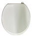 Fhavil Wooden Toilet Seat with PVC Hardware for All Models 1