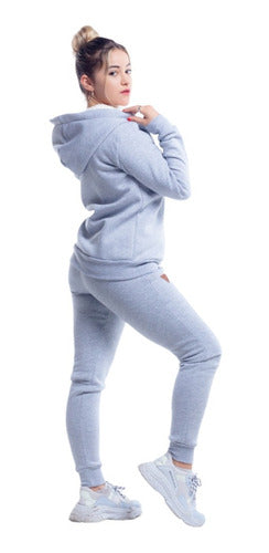 Women's Jogger and Hoodie Set in Fleece with Sherpa Lining Sizes S to XXL - Art. 15 14