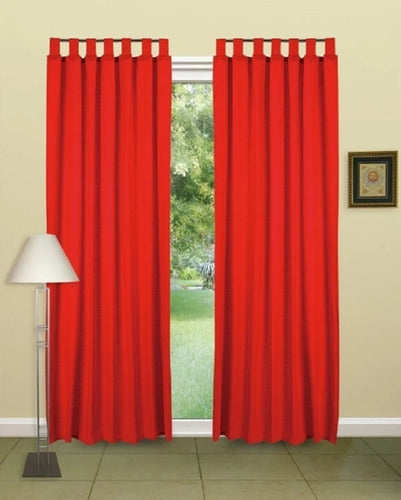 Love & Home Tropical Mechanic Curtain with Loops - Perfect Size 1