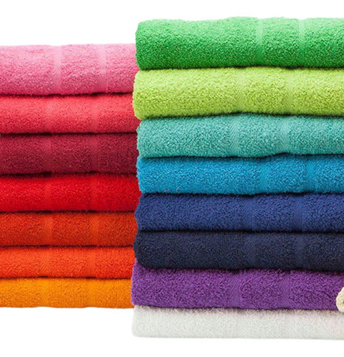 Wossen 100% Cotton Towel and Bath Towel Set Assorted Pack of 6 0