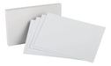 500 Tarjetas Blancas 10x7cm Cartulina Blanca Sin Impresión 1