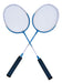 Conjunto De Raquetes De Badminton Azul Professional Alloy 3 1