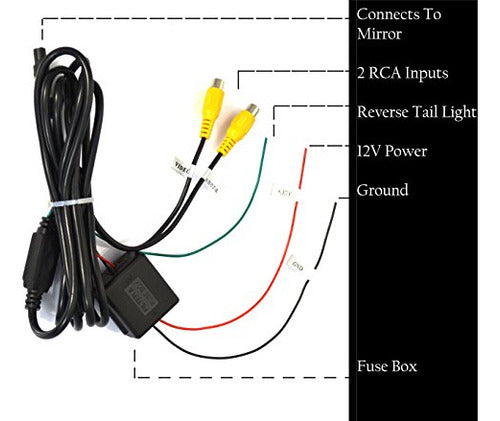 Master Tailgaters Oem Rear View Mirror With 4.3 Auto Adjust 4