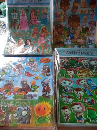 Stickers Imported - Assorted 30 Sheets 4