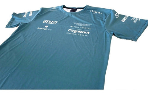 Motor Sport F1 Aston Martin Team 2022 T-Shirt 2