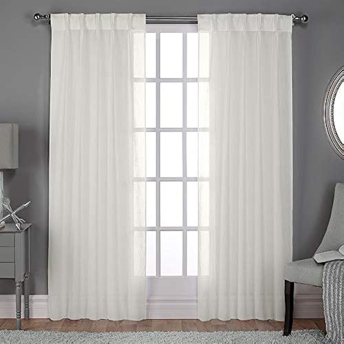 Exclusive Home Curtains Plisado Jacquard Panel Curtains 0