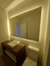 Modern Rectangular Decorative Bathroom Mirror with LED Light 70x90 cm 15