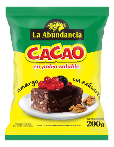 Cacao En Polvo La Abundancia 200 Grs 0