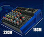 Consola Mixer Mx6 De Seis Canales Con 99 Efectos Moon 3