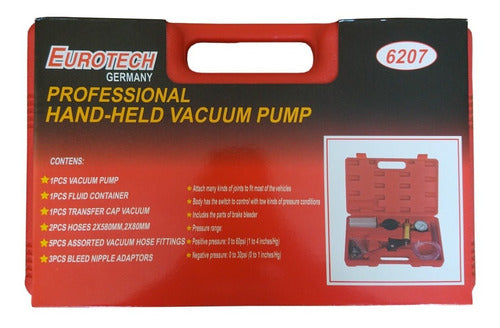 Eurotech Vacuum Brake Bleeder Pump 13pcs 1