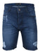 Men's Farenheite Tunis Blue Denim Shorts Bermuda 0