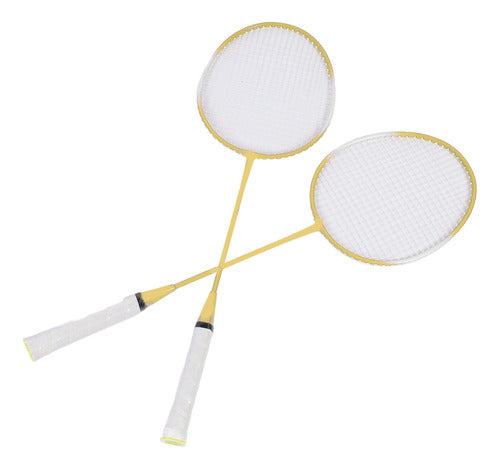 Conjunto De Badminton Para 2 Jogadores Em Liga De Ferro De B 7