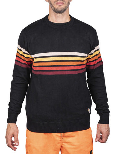 Reef Sueter Hombre Cal Stripe Urbano Algodon 0