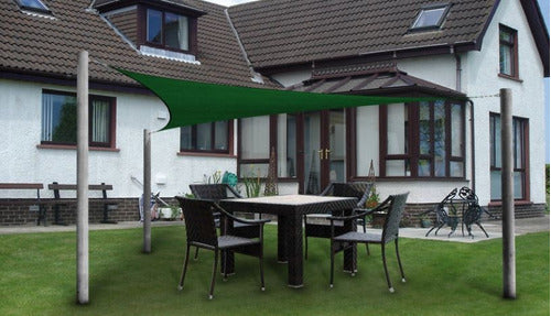 Malla Toldo Vela Alta Calidad 7 X 3 Metros Uv 98% Verde 5