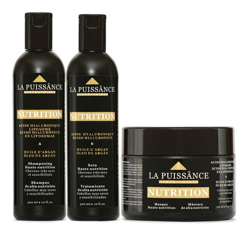 La Puissance Shampoo + Conditioner + Nutrition Mask 0