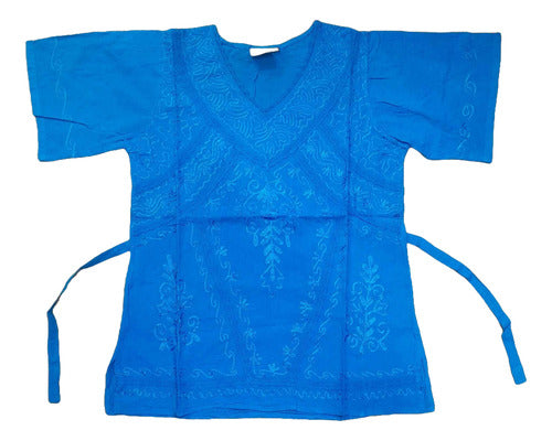 Patchouly Artesanias Blusa Camisa Bordada Hindu Artesanal Algodon Importada 0137 0