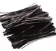 Ccinee 1000 Black Aluminum Foil Ties - Metal Ties 1