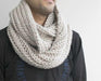 Renzo Hand-Knitted Wool Scarf for Men 0