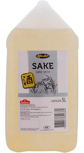 Sake Seco Kenko 5 Litros - Saque Prata 0