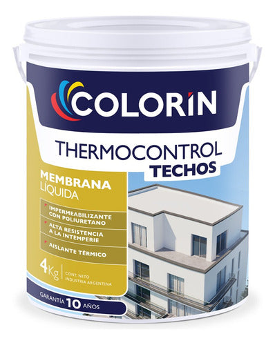 Colorín Thermocontrol Techos Poliuretano Liquid Membrane 1 Liter 0