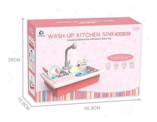 Don Alberto Uy - Dishwashing Toy Kitchen Cleaning Game for Girls 2