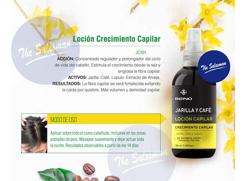 Reino Hair Growth Lotion - Jarilla and Coffee 2