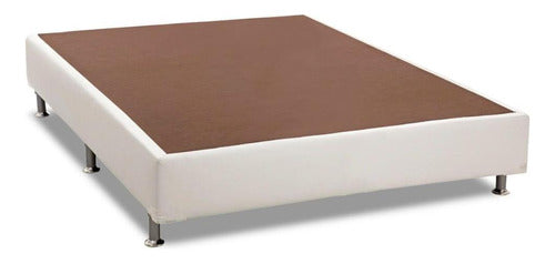 Cama Box Base Casal Courino Branco (128x20)ortobom 0