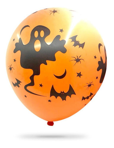 Globos Del Terror X 25 U - R12 - Halloween - Universo Mágico 0