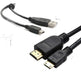 PS3 Mini USB Sync Charge Cable Controller 0