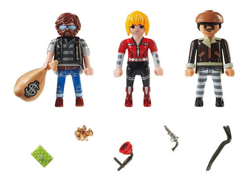 Playmobil City Action Thief Set with 3 Figures (70670) 0