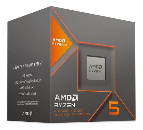 Procesador Amd Ryzen 5 8600g 4.3 Ghz 6 Nucleos Am5 0