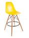 Tushop Taburete Eames Amarillo - Silla Butaca Alta - Varios Colores 0