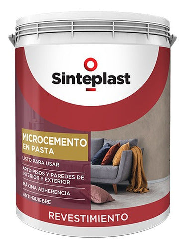 Recuplast Microcemento En Pasta Blanco 5 Kgs 0