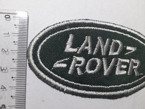 Kd Parche Aplique Aplicacion Bordado Land Rovers 9,5x4,5cm. X1 2