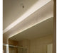 Modern Rectangular Decorative Bathroom Mirror with LED Light 70x90 cm 24