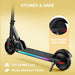 SmooSat Pro Electric Scooter for Kids 8+ Years, Colorful Lights 3