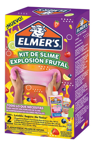 Elmer's Fruity Explosion Slime Kit - 2 Pieces 0