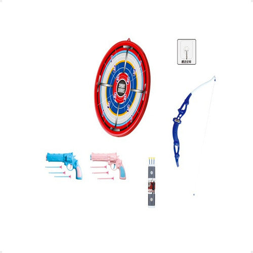 Explorer Fan Archery Target Toy Bow and Arrow Set 0